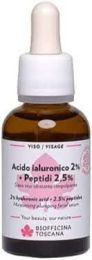 Acido Ialuronico 2% + Peptidi 2,5%     