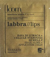Loom Maschera Labbra  Bava di Lumaca + Cellule Staminali Mela